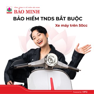 Toàn Quốc [E-Voucher] Bảo Minh - Bảo hiểm TNDS xe máy bắt buộc - Trên 50cc