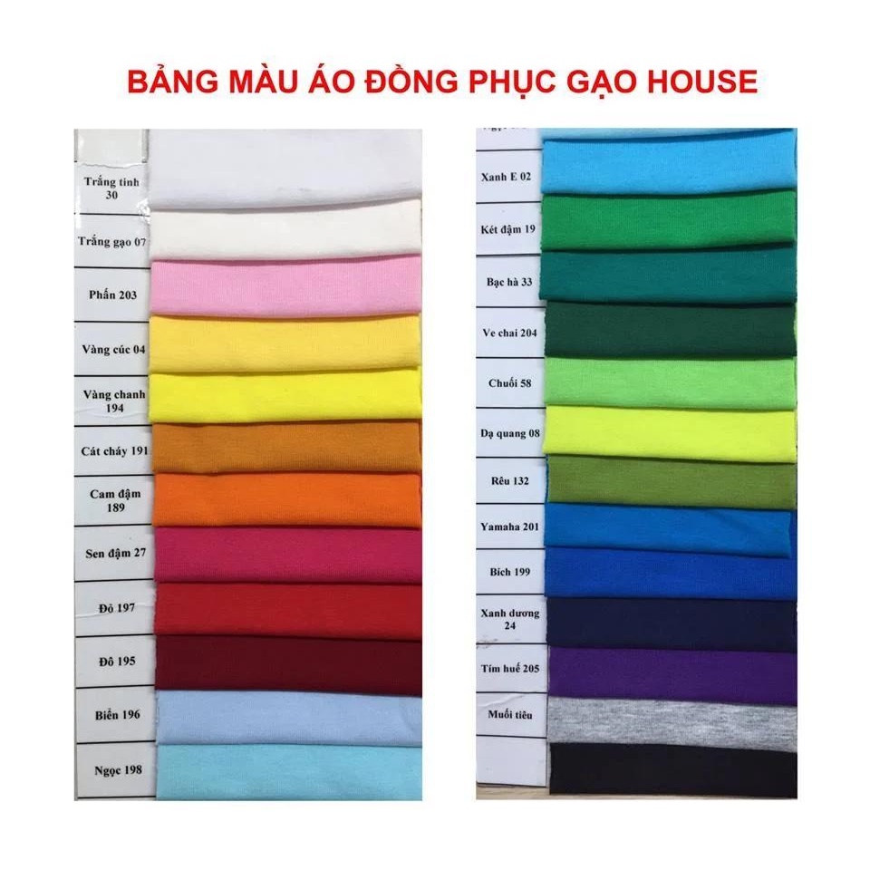 Áo thun bé gái Gạo House Cotton 4 chiều cổ tròn in chữ New xinh xắn [T3]