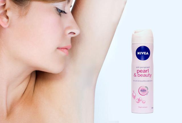 Xịt Ngăn Mùi NIVEA Pearl&Beauty Dưỡng Sáng Da Ngọc Trai (150 ml) - 83731 | BigBuy360 - bigbuy360.vn