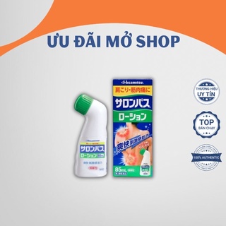 Lăn Salonpas Hisamitsu 85ml lăn xoa bóp giảm đau hàng Nhật nội địa
