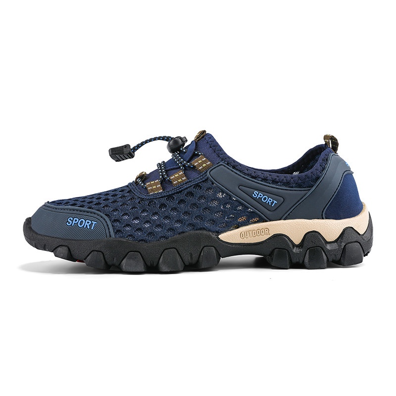 Mùa hè mới thời trang lưới giày lội nước giày đi bộ đường dài