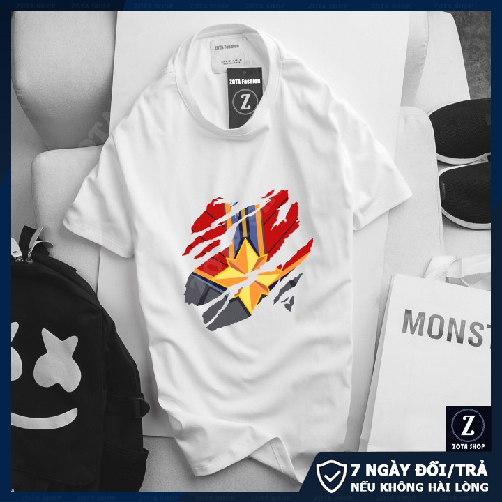 Áo thun nam tay ngắn in ngôi sao❤️ Freeship 50K❤️ Chất thun 4 chiều in 3D - CZ10