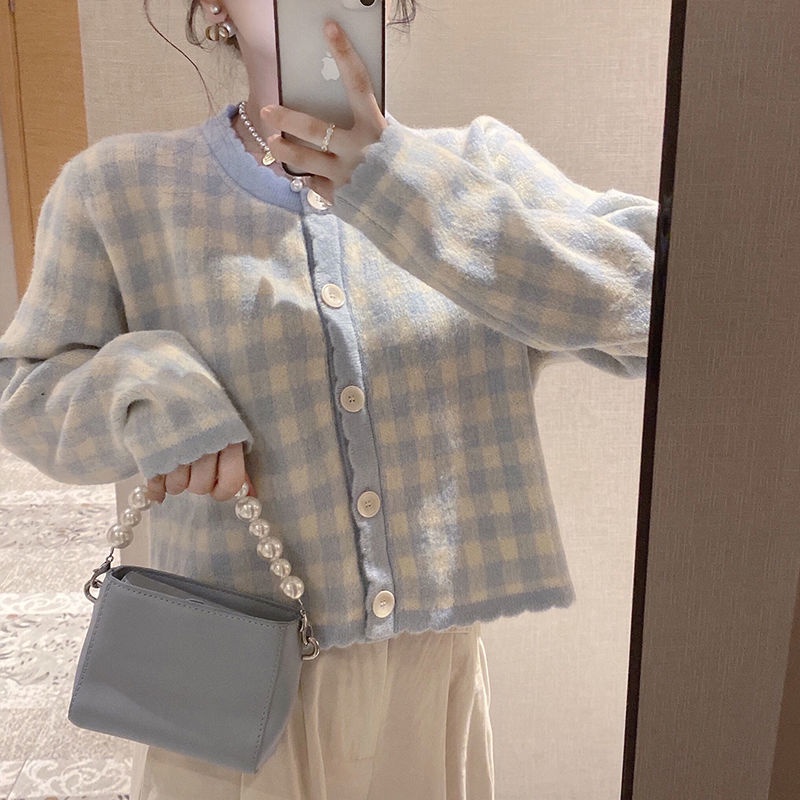 Bộ Áo Sweater + Quần Ống Rộng Thời Trang Cá Tính Cho Nữ