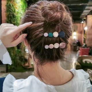 Kẹp tóc đính đá phong cách retro
