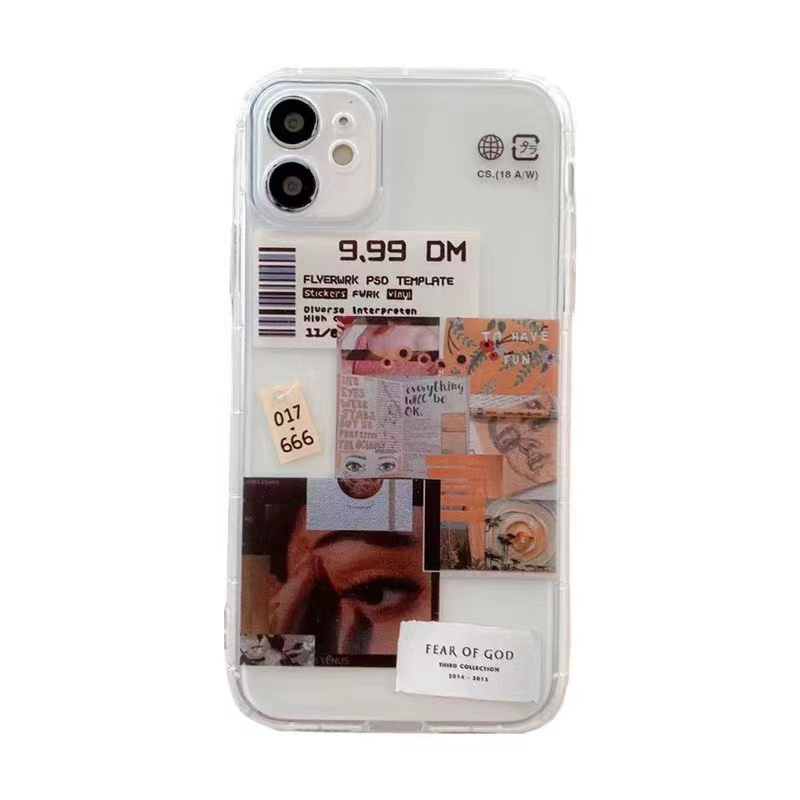 Ốp điện thoại trong suốt chống sốc cho iPhone 7plus 8 plus 7 8 X XS XR XSMAX 11 11pro 11promax 12 12pro 12promax | BigBuy360 - bigbuy360.vn