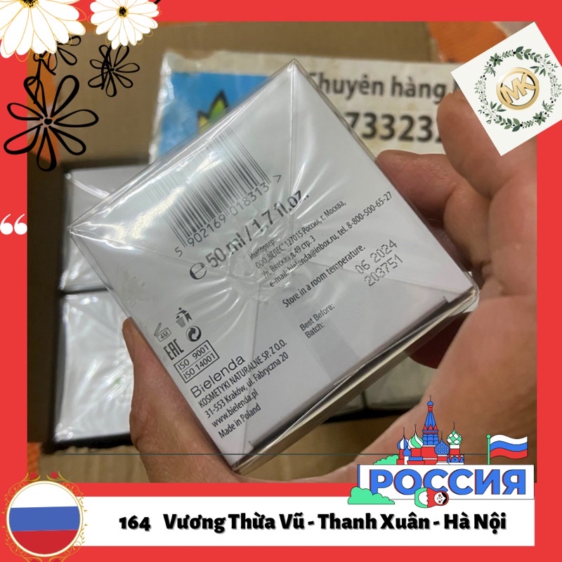 Kem dưỡng chống lão hóa Bielenda Super Power Mezo Cream Correcting Face dành cho da dầu