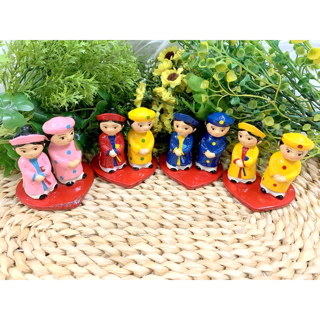 Tượng Cô Dâu Chú Rể Hạnh Phúc Trọn Vẹn (Hình Thật - Video Thật)