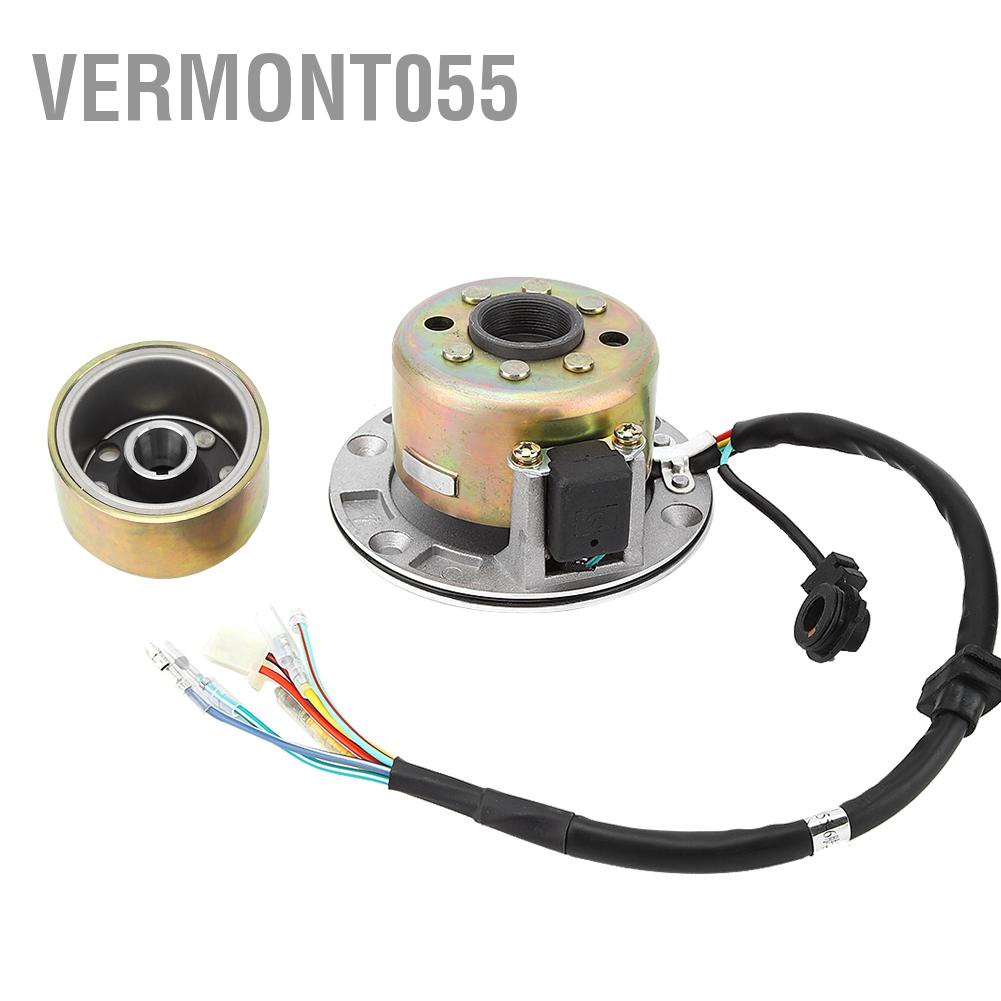 Có thể bán buôn Bộ dụng cụ động cơ Stator Rotor Magneto Coil Fit cho ZongShen 150CC Động làm mát bằng dầu Vermont055 Hàng giao ngay