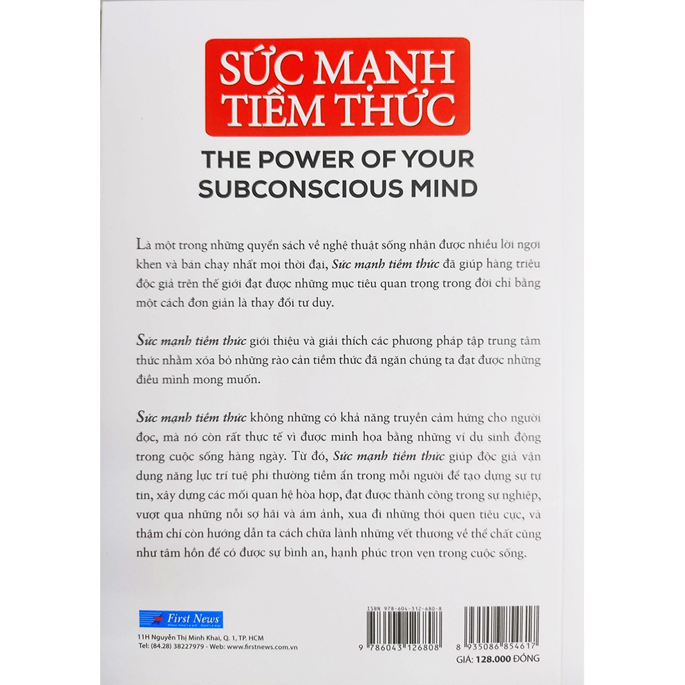 Sách - Sức Mạnh Tiềm Thức (Tái bản 2021)