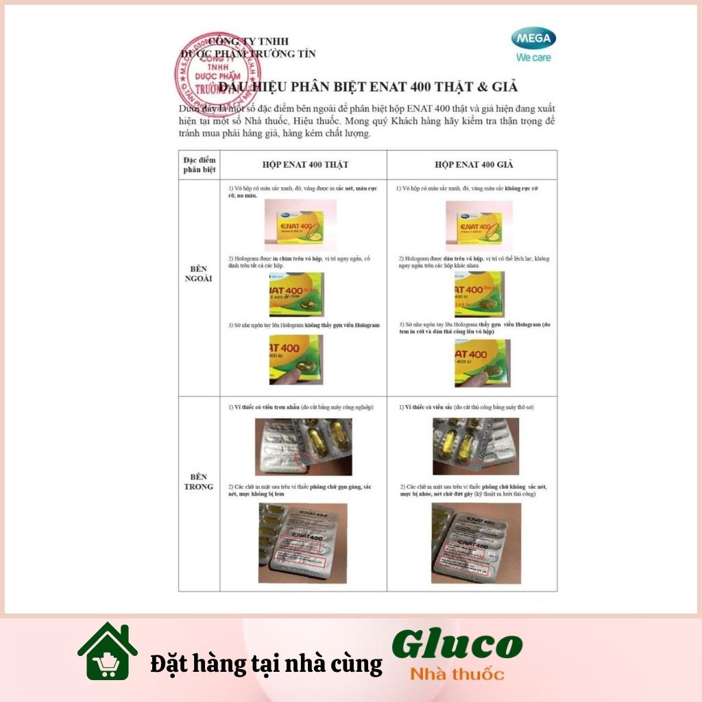 Enat 400 Vitamin E 400iu hộp 30 viên