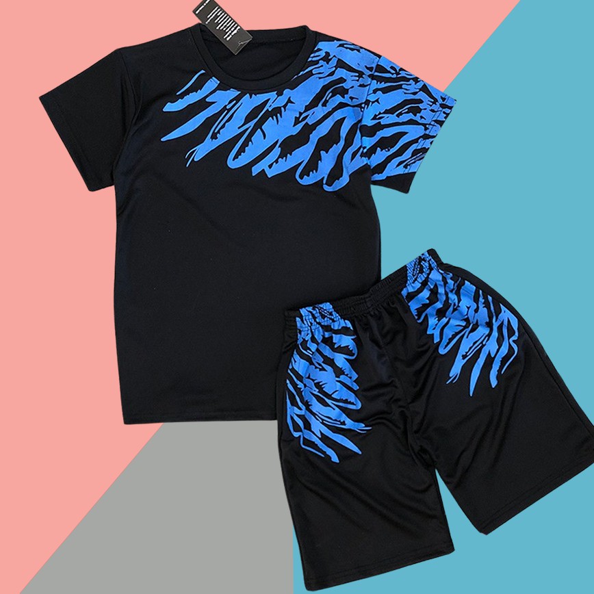 Đồ bộ nam thun lạnh bộ hè nam 2D hình Thánh Giá trắng siêu rẻ cam kết chất lượng | BigBuy360 - bigbuy360.vn