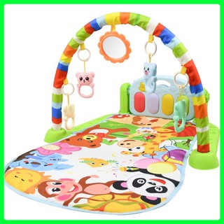 Thảm nhạc cho bé nằm chơi, đồ chơi cho bé sơ sinh, kích thích thị giác và trí não- DC12