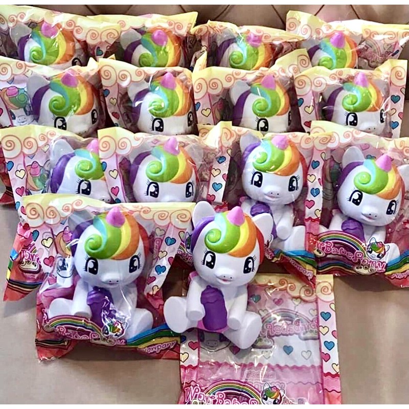 Squishy Ngựa WowPoNy Chính Hãng/ Siêu Chậm Tăng / Thơm Mùi Kẹo