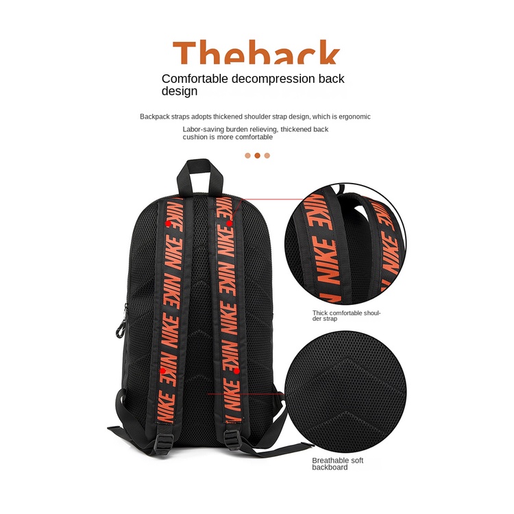 Ba Lô NIKE Thể Thao Leo Núi Đựng Máy Tính Kích Cỡ Lớn Dành Cho Nam Giới