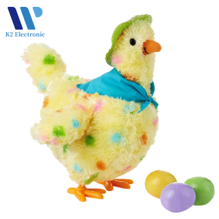 COD A Hen Funny Chicken Toy Hen Hen Laying Egg Shocked Joke Gift Child An Ready [K2V]