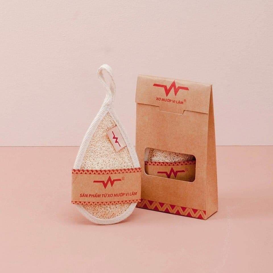 [Gift] Kracie - Miếng rửa mặt xơ mướp