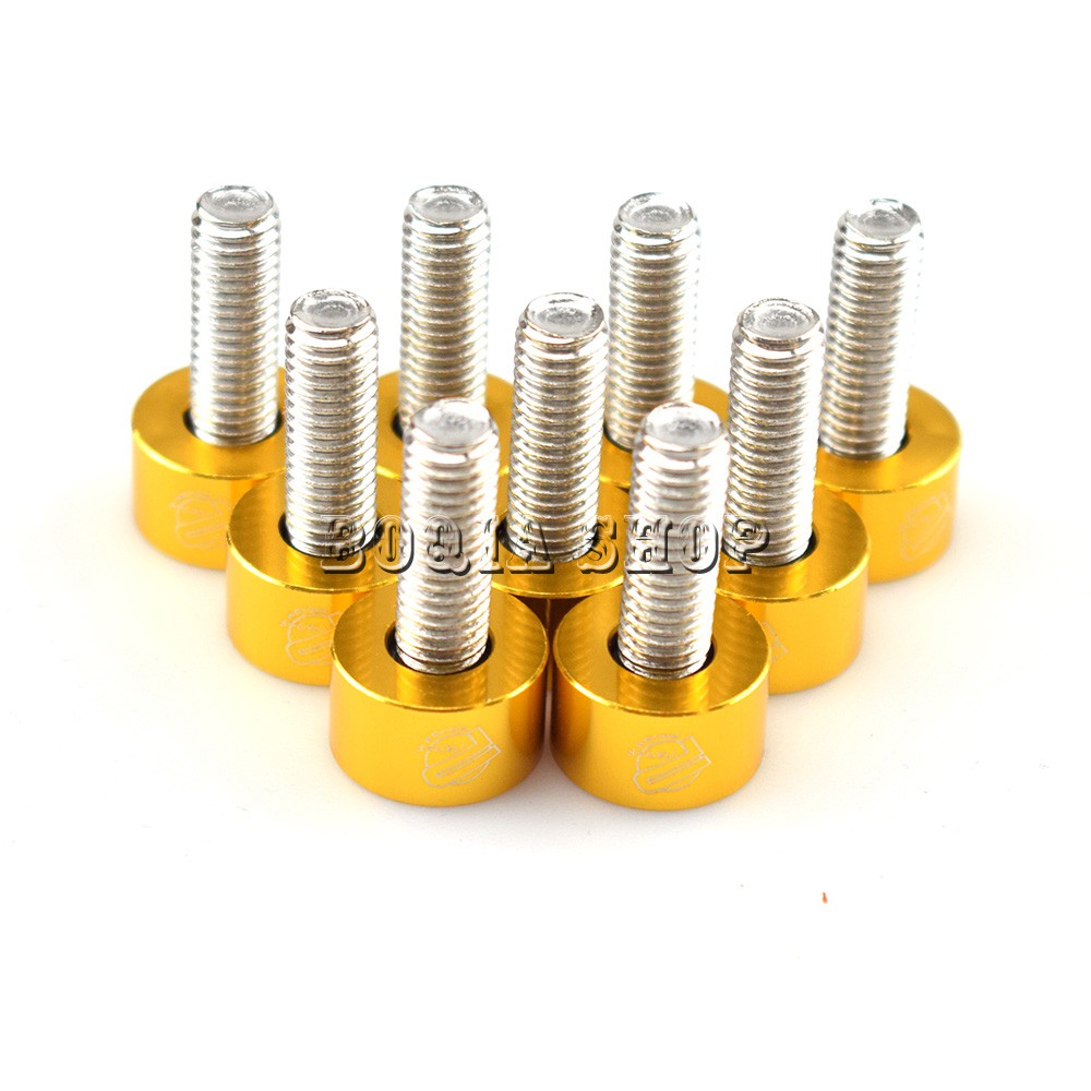 FENDER Set 9 Vòng Đệm Nhôm Đánh Lửa Jdm M8 Cho Honda Air