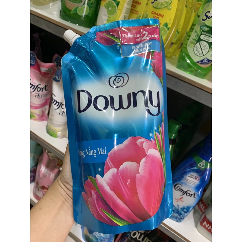 Nước xả vải Downy hương nắng mai , túi 800ml