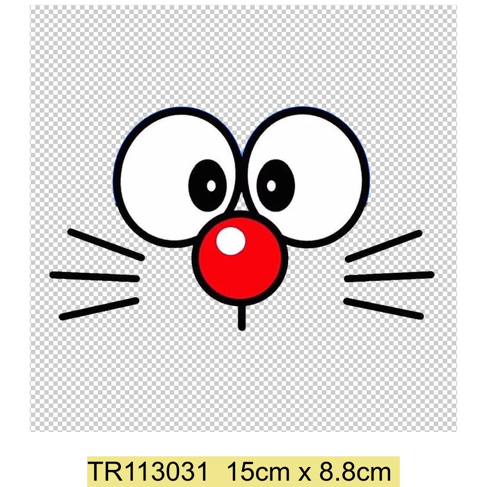 Doraemon Miếng Dán Ủi Quần Áo Hình Doremon Dễ Thương