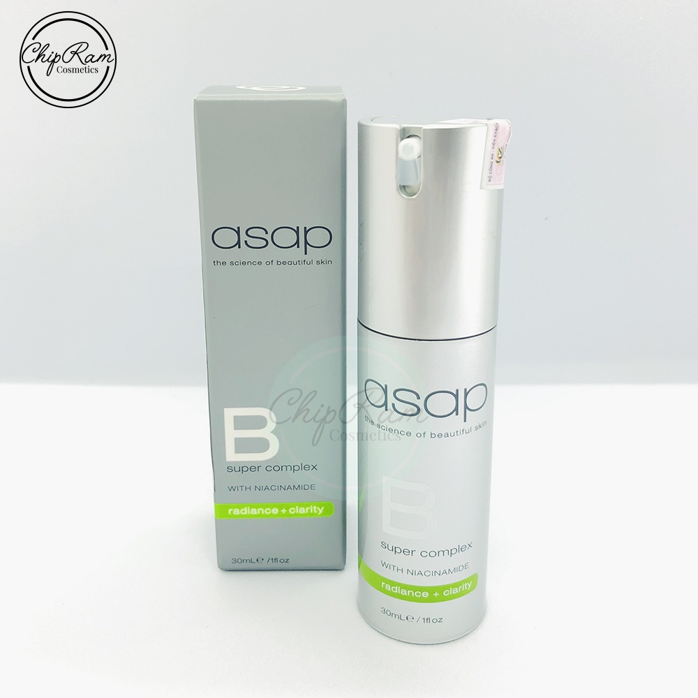 Tinh chất sáng da ngừa mụn Asap Super B Complex 30ml
