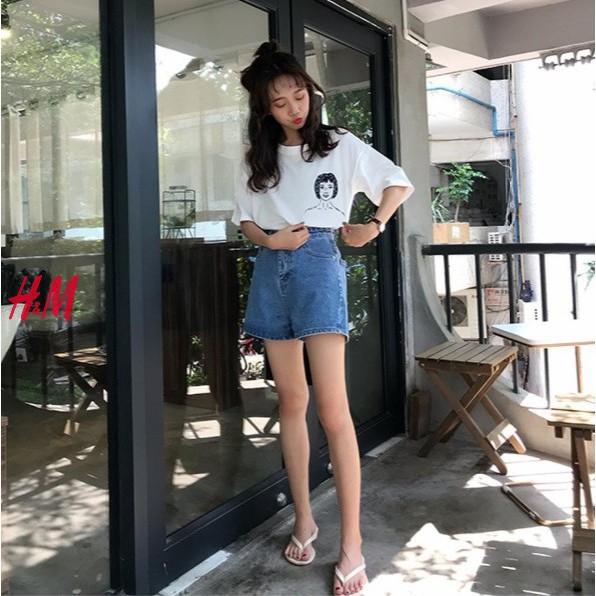 ÁO thun nữ in Mặt cô gái . | BigBuy360 - bigbuy360.vn