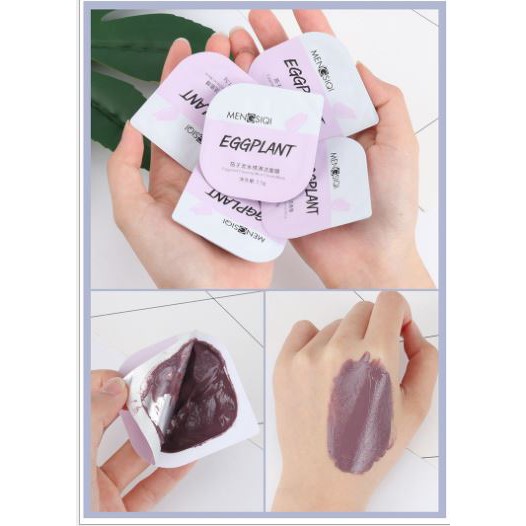 Mặt nạ cà tím Dưỡng Trắng, Ngừa Mụn, Nâng Cơ Giúp Da Sáng và Khỏe [7.5g/hũ] | Thế Giới Skin Care