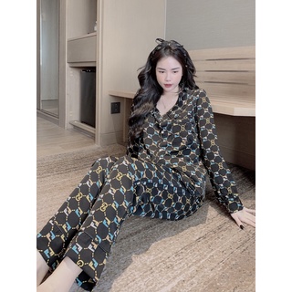 Đồ Bộ Tay Dài Lụa Mango Hàng Víc Loại 1