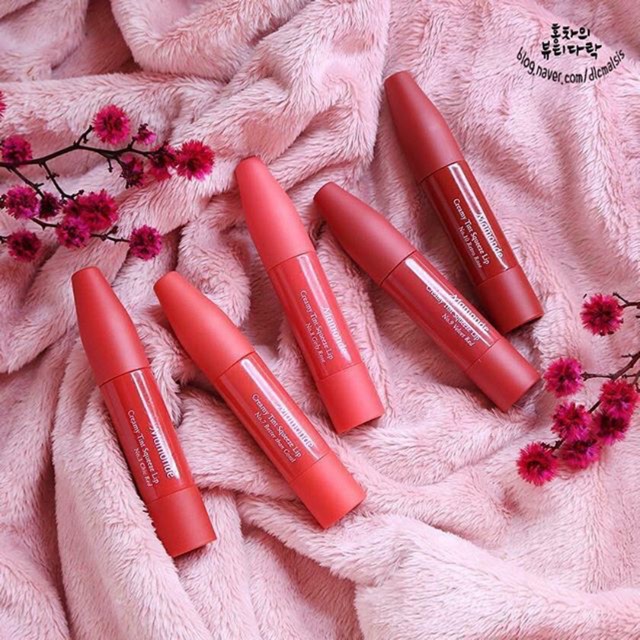 SON KEM LỲ DẠNG BÓP Mamonde Creamy Tint Squeeze Lip