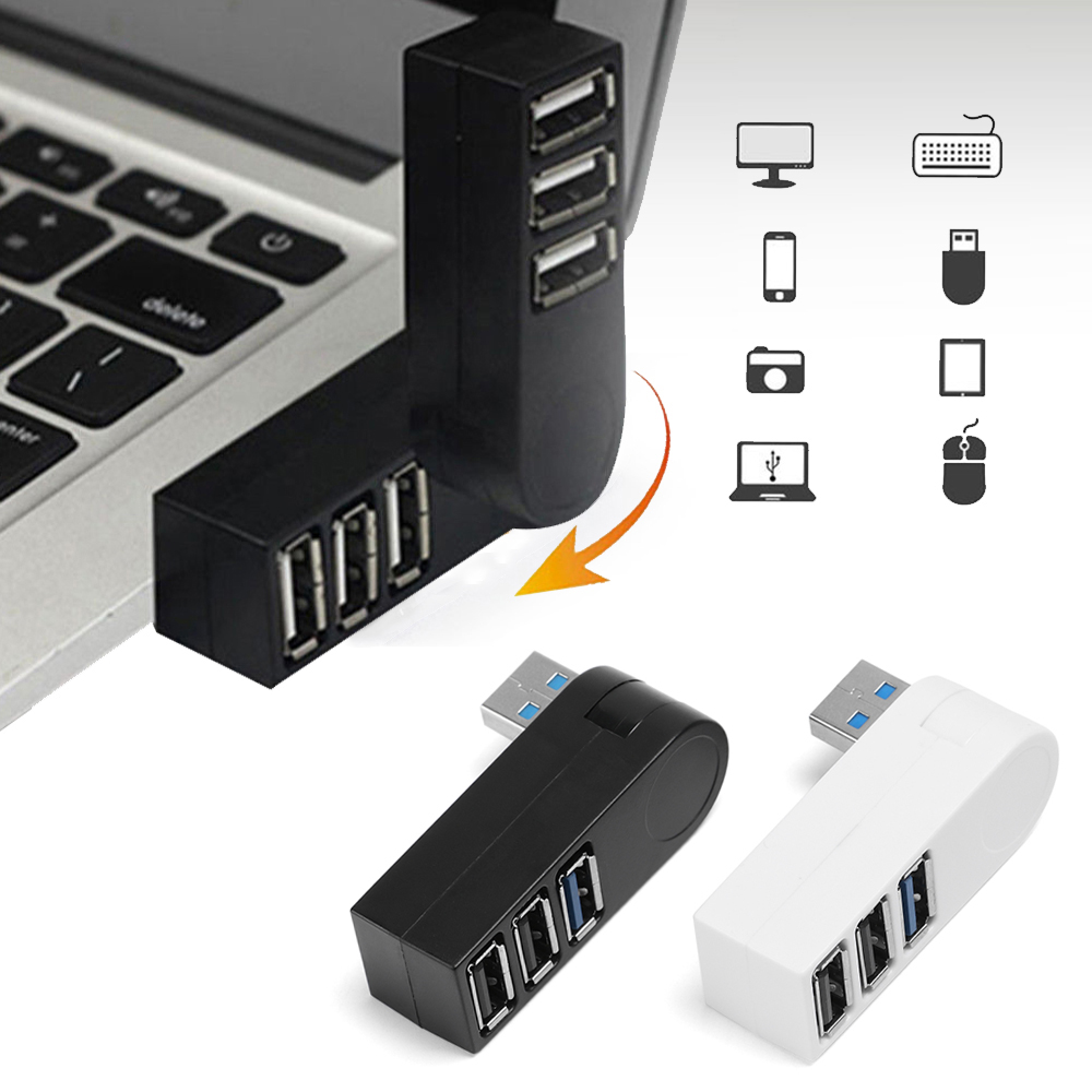 Bộ Chia 3 Cổng Usb 3.0 Tốc Độ Cao Thiết Kế Mới Tiện Dụng