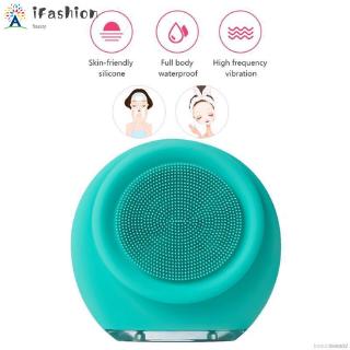 Máy rửa mặt mát xa chăm sóc da mặt bằng silicon