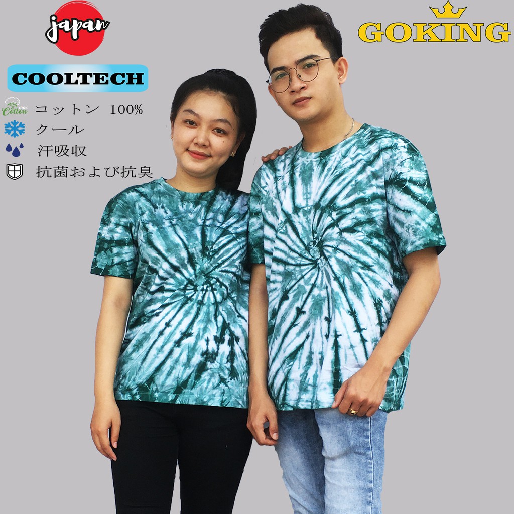 Áo thun nam nữ hoạ tiết Nhật Bản thương hiệu GOKING, áo phông cặp đôi siêu đẹp, 100% cotton thấm hút mồ hôi