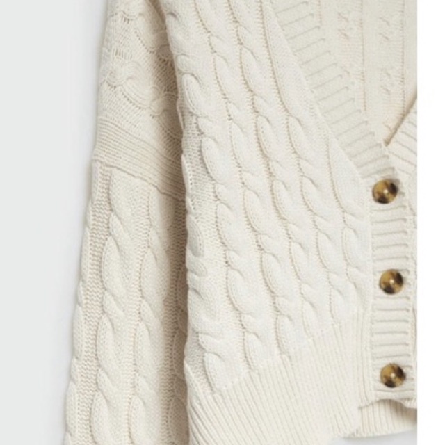 Áo Cadigan Nữ Dệt Len Stradivarius Auth Size M