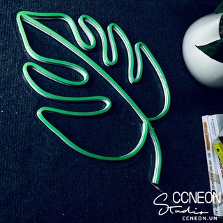 Đèn Led Neon Trang Trí Hình Chiếc Lá