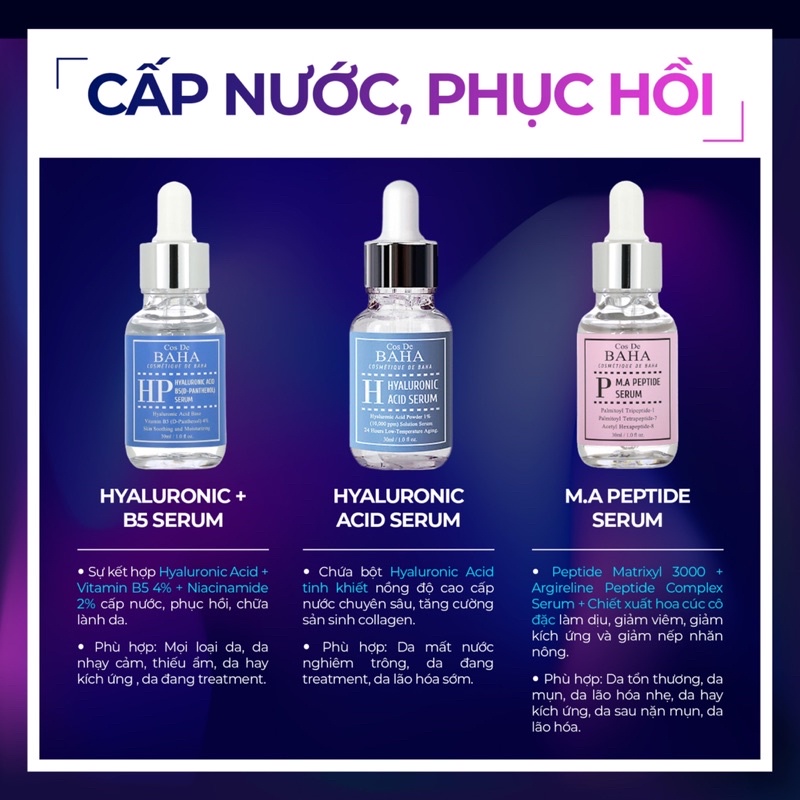 Serum dưỡng da COSDE BAHA | BigBuy360 - bigbuy360.vn