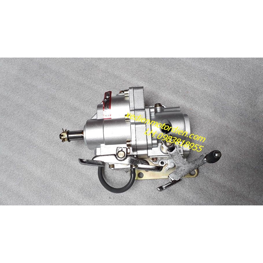 Hộp số kép 2 tầng, số lùi kép có số phụ máy 110cc 125cc có cốt nhỏ 17mm