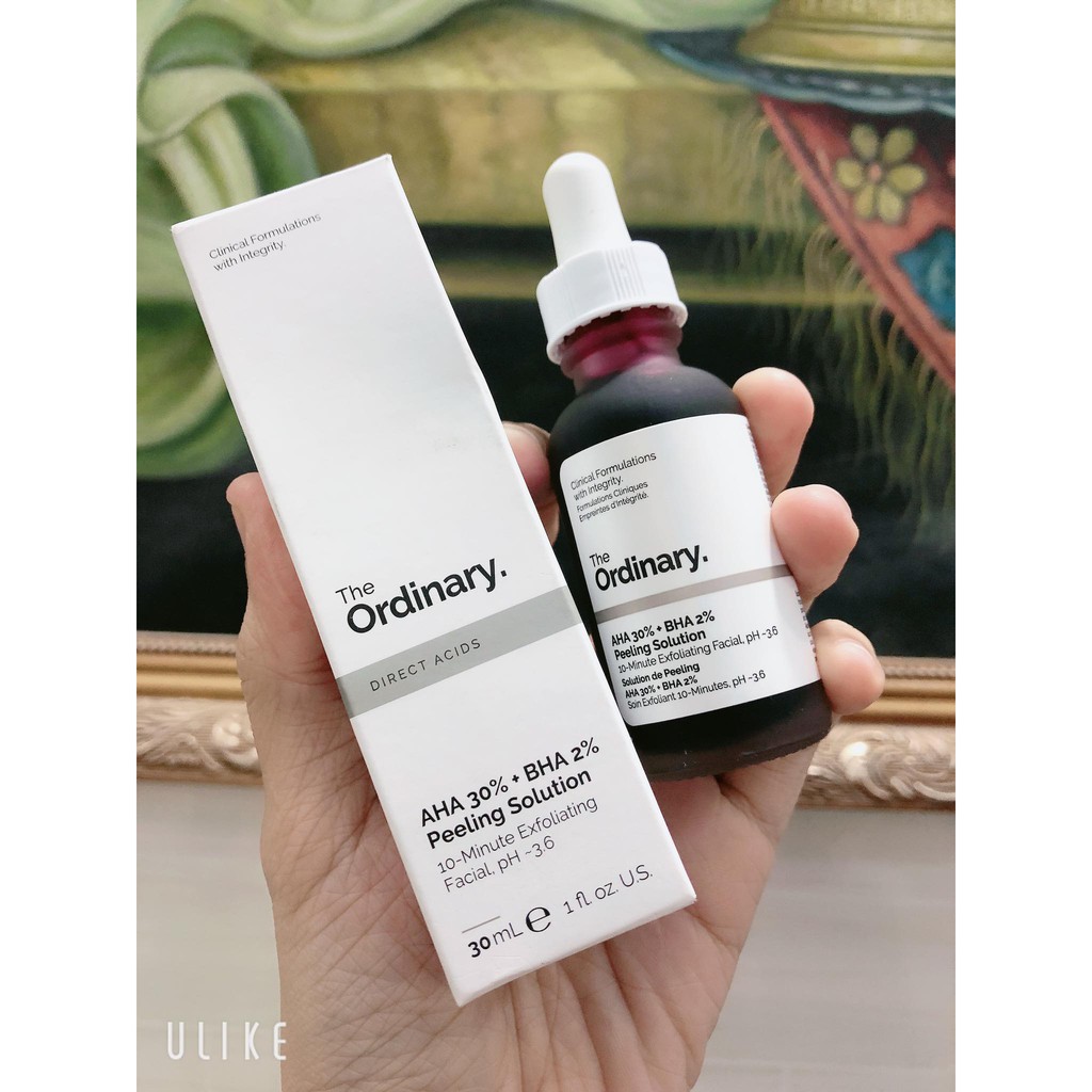 TẨY DA CHẾT ( PEEL) THE ORDINARY AHA 30% + BHA 2% PEELING SOLUTION DH