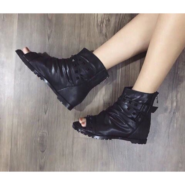 BỐT CHIẾN BINH BOOTS CHIẾN BINH DÉP SANDAL CHIẾN BINH ĐINH TÁN CAO CẤP FULLBOX DA MỀM