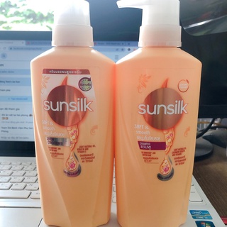 Dầu gội sunsilk vàng thái lan và dầu xả sunsilk vàng thái lan 425ml