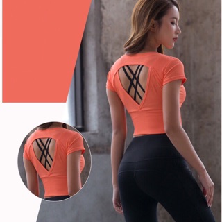 Áo croptop hở lưng ANU087