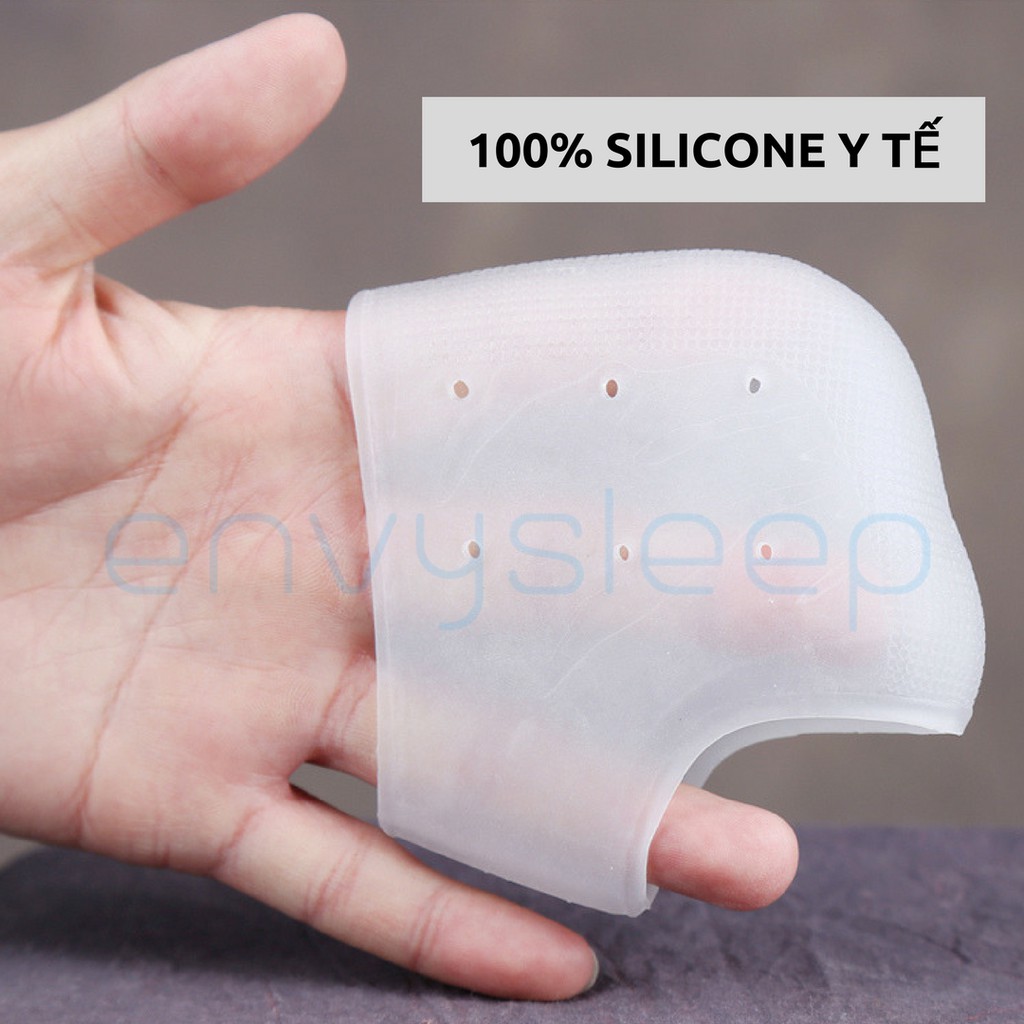 Combo 2 đôi Lót giày Silicon gót chân Envysleep - VIÊM CÂN GAN BÀN CHÂN