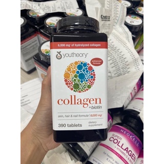 Viên uống đẹp da collagen youtheory 390 viên