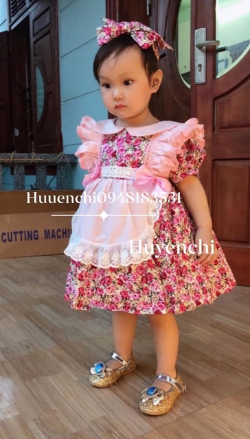 Váy tạp dề.Phong cách Vintage Tặng kèm tuban / Giá 390 giảm còn 320 k | BigBuy360 - bigbuy360.vn
