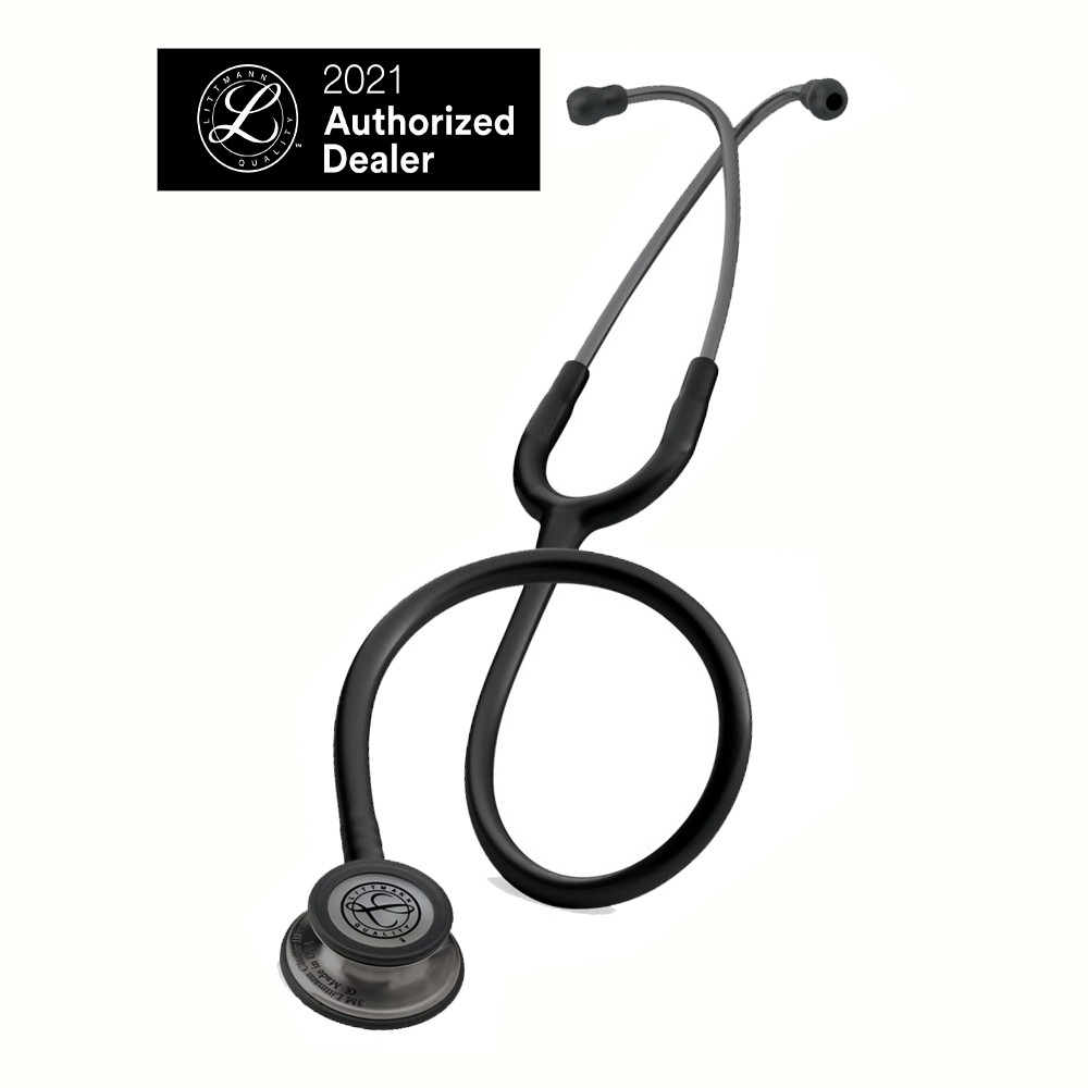 Ống nghe 3M Littmann Classic III, màu đen mặt màu khối, 27 inch, 5811