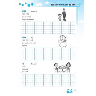 Sách - Tập Viết Tiếng Hàn Cơ Bản