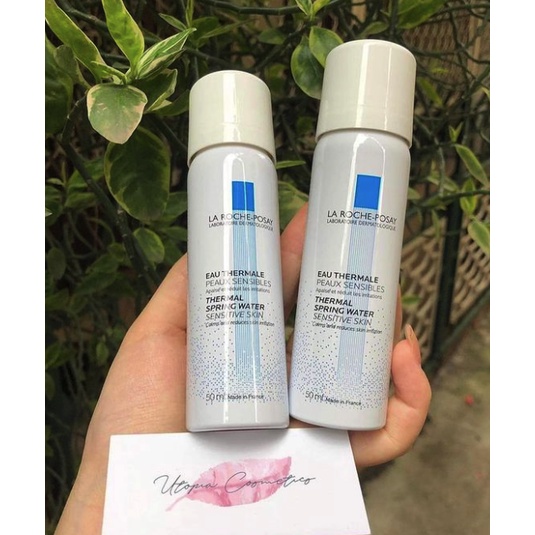 Xịt khoáng La roche posay chai trắng