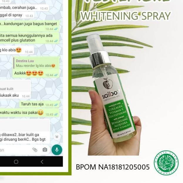 Bình Xịt Làm Trắng Sabo7 Dung Tích 80Ml Tiện Dụng ⅍ | BigBuy360 - bigbuy360.vn