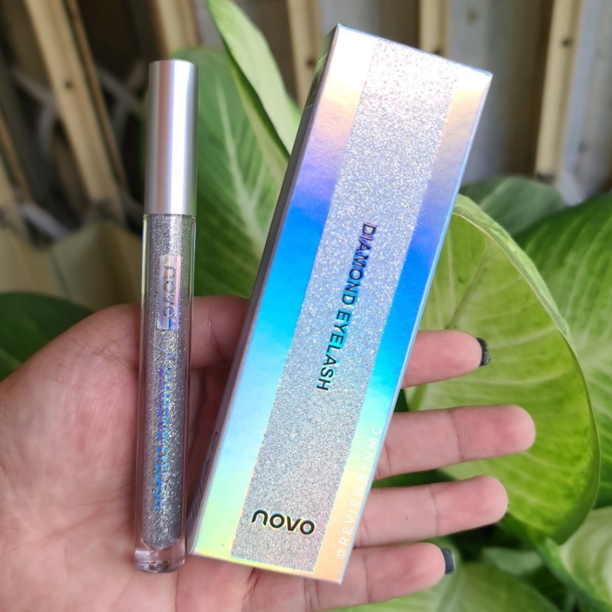 Mascara chuốt mi nhũ kim tuyến Diamond Eyelash Novo