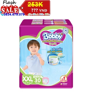 Tã quần bobby size xxl30 cho bé 15-25 kg - gói 30 miếng