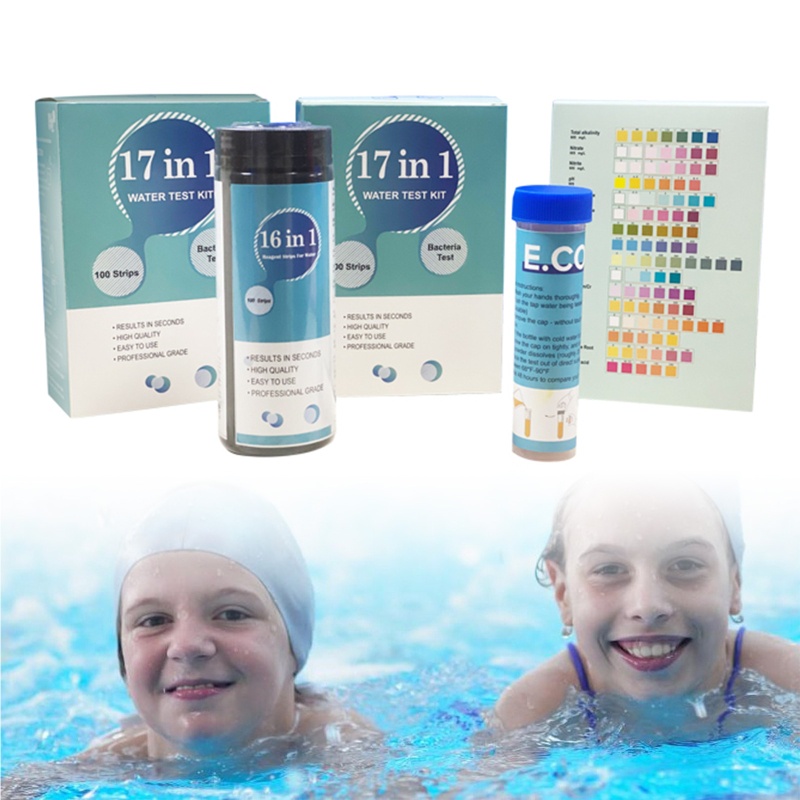 Bộ 100 Tờ Giấy Kiểm Tra Nước Bể bơi / Spa / Thử Nghiệm Nước Blala