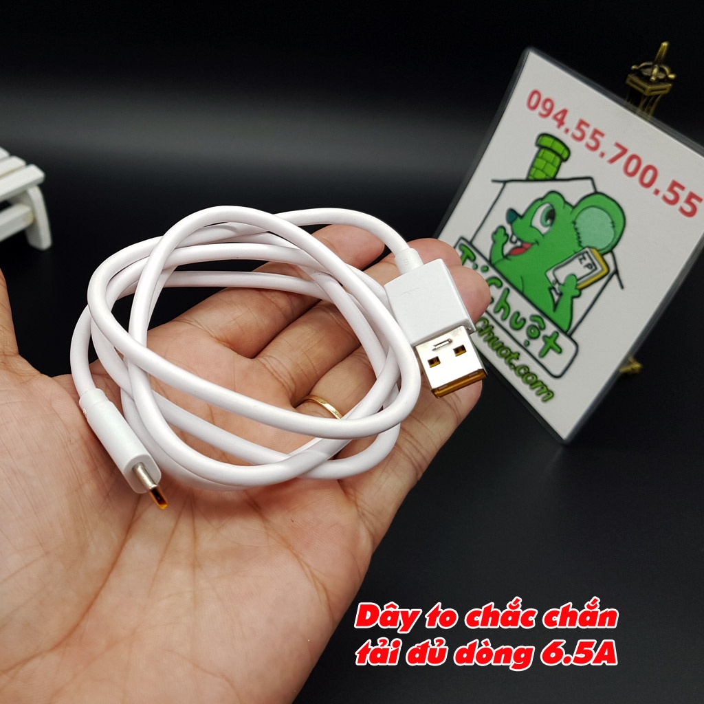 [Chính Hãng-Ảnh Thật] Cáp Realme Sạc Nhanh SuperDart 6.5A 65W Type-C ZIN